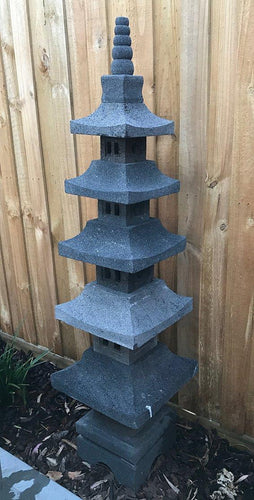 Lava Stone Pagoda (5 Tier)