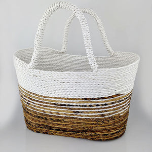 The Strand Basket - White