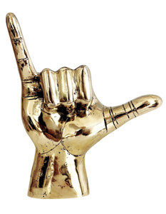 Brass Shaka Hand