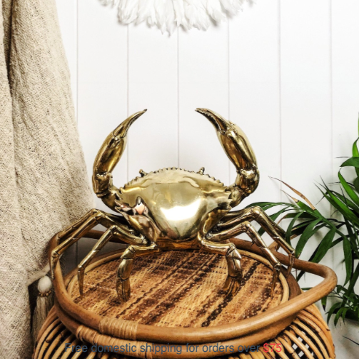 Brass Crab (Large)