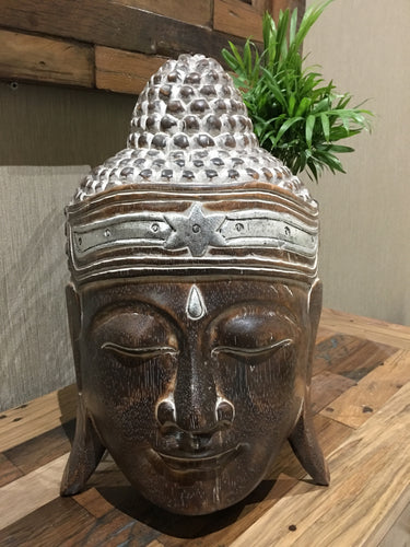 Wooden Buddha Mask 1
