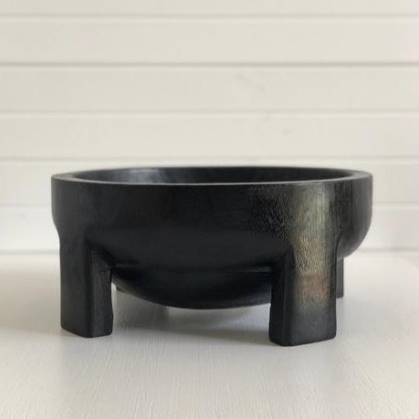 Charred Black Bowl